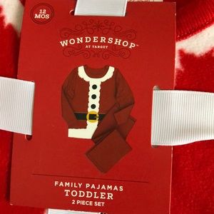 Santa 2pc matching family Xmas pajamas set